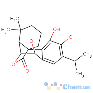 CAS No:80225-53-2 2H-10,4a-(Epoxymethano)phenanthren-12-one,1,3,4,9,10,10a-hexahydro-5,6,9-trihydroxy-1,1-dimethyl-7-(1-methylethyl)-,(4aR,9S,10S,10aS)-