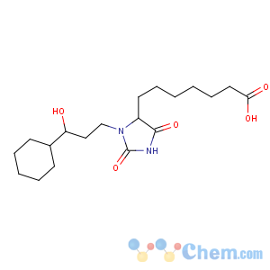 CAS No:8023-89-0 7-[3-(3-cyclohexyl-3-hydroxypropyl)-2,5-dioxoimidazolidin-4-yl]heptanoic<br />acid