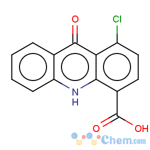 CAS No:80258-99-7 4-Acridinecarboxylicacid, 1-chloro-9,10-dihydro-9-oxo-