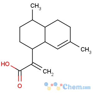 CAS No:80286-58-4 1-Naphthaleneaceticacid, 1,2,3,4,4a,5,6,8a-octahydro-4,7-dimethyl-a-methylene-, (1R,4R,4aS,8aR)-