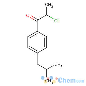 CAS No:80336-66-9 2-chloro-1-[4-(2-methylpropyl)phenyl]propan-1-one