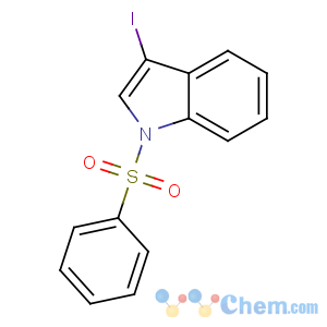 CAS No:80360-14-1 1-(benzenesulfonyl)-3-iodoindole