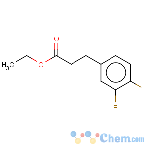 CAS No:803687-25-4 Benzenepropanoic acid,3,4-difluoro-, ethyl ester
