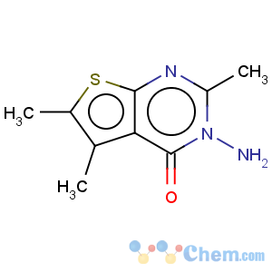 CAS No:80381-63-1 Thieno[2,3-d]pyrimidin-4(3H)-one,3-amino-2,5,6-trimethyl-