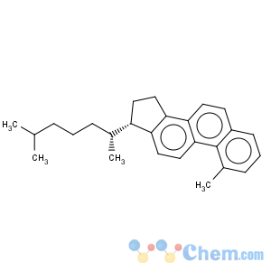 CAS No:80382-27-0 18,19-Dinorcholesta-1,3,5,7,9,11,13-heptaene,1,17-dimethyl-, (17a)- (9CI)