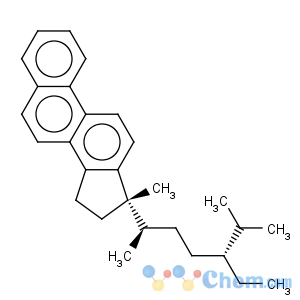 CAS No:80382-33-8 18,19-Dinorstigmasta-1,3,5,7,9,11,13-heptaene,17-methyl-, (17a)-(9CI)