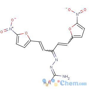 CAS No:804-36-4 2-[[(1E,4E)-1,5-bis(5-nitrofuran-2-yl)penta-1,<br />4-dien-3-ylidene]amino]guanidine