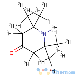 CAS No:80404-11-1 4-oxo-2,2,6,6-tetramethylpiperidine (d17, 15n)