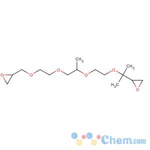CAS No:80440-82-0 Oxirane,2,2'-(6,?,?-trimethyl-2,5,8,11-tetraoxadodecane-1,12-diyl)bis- (9CI)