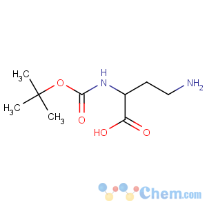 CAS No:80445-78-9 (2R)-4-amino-2-[(2-methylpropan-2-yl)oxycarbonylamino]butanoic acid