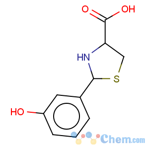 CAS No:80457-74-5 2-(3-hydroxy-phenyl)-thiazolidine-4-carboxylic acid