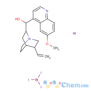 CAS No:8048-94-0 (5-ethenyl-1-azabicyclo[2.2.2]octan-2-yl)-(6-methoxyquinolin-4-yl)<br />methanol