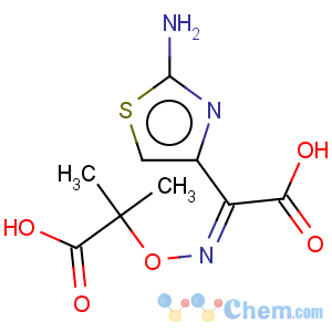 CAS No:80542-76-3 2-[(2-Aminothiazol-4-yl)carboxymethyleneaminooxy]-2-methylpropionic acid