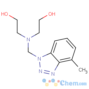 CAS No:80584-89-0 2-[2-hydroxyethyl-[(4-methylbenzotriazol-1-yl)methyl]amino]ethanol