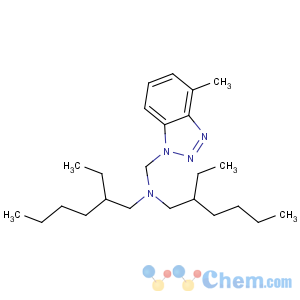 CAS No:80584-90-3 2-ethyl-N-(2-ethylhexyl)-N-[(4-methylbenzotriazol-1-yl)methyl]hexan-1-<br />amine