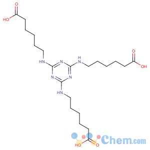 CAS No:80584-91-4 6-[[4,6-bis(5-carboxypentylamino)-1,3,5-triazin-2-yl]amino]hexanoic acid