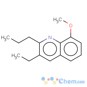 CAS No:80609-91-2 Quinoline,3-ethyl-8-methoxy-2-propyl-
