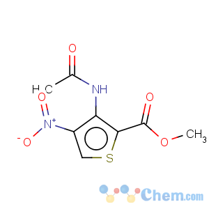 CAS No:80615-53-8 2-Thiophenecarboxylicacid, 3-(acetylamino)-4-nitro-, methyl ester