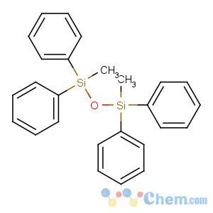 CAS No:807-28-3 methyl-[methyl(diphenyl)silyl]oxy-diphenylsilane