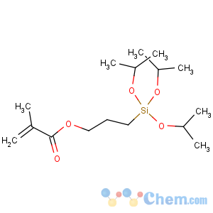 CAS No:80750-05-6 3-tri(propan-2-yloxy)silylpropyl 2-methylprop-2-enoate