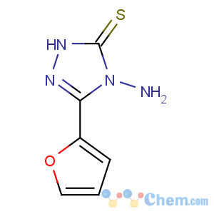 CAS No:80809-38-7 3H-1,2,4-Triazole-3-thione,4-amino-5-(2-furanyl)-2,4-dihydro-