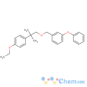 CAS No:80844-07-1 1-ethoxy-4-[2-methyl-1-[(3-phenoxyphenyl)methoxy]propan-2-yl]benzene