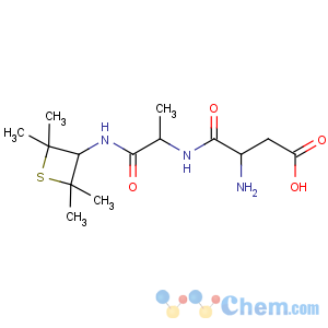 CAS No:80863-62-3 (3S)-3-amino-4-oxo-4-[[(2R)-1-oxo-1-[(2,2,4,<br />4-tetramethylthietan-3-yl)amino]propan-2-yl]amino]butanoic acid