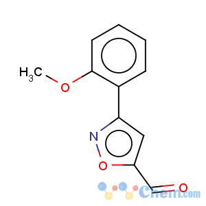 CAS No:808740-33-2 5-Isoxazolecarboxaldehyde,3-(2-methoxyphenyl)-