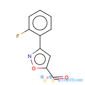 CAS No:808740-52-5 3-(2-fluoro-phenyl)-isoxazole-5-carbaldehyde