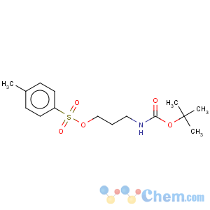 CAS No:80909-96-2 Carbamicacid, N-[3-[[(4-methylphenyl)sulfonyl]oxy]propyl]-, 1,1-dimethylethyl ester