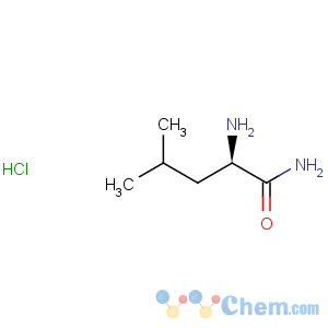 CAS No:80970-09-8 Pentanamide,2-amino-4-methyl-, hydrochloride (1:1), (2R)-