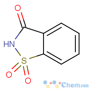 CAS No:81-07-2 1,1-dioxo-1,2-benzothiazol-3-one