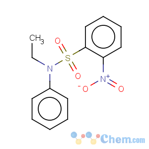 CAS No:81-09-4 Benzenesulfonamide,N-ethyl-2-nitro-N-phenyl-