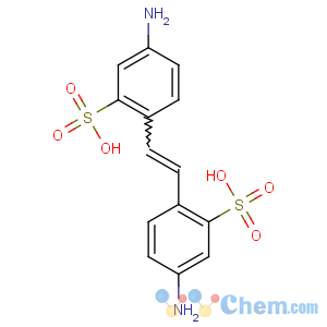 CAS No:81-11-8 5-amino-2-[(E)-2-(4-amino-2-sulfophenyl)ethenyl]benzenesulfonic acid