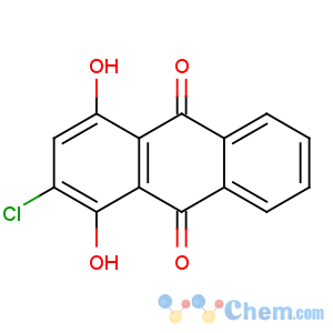 CAS No:81-53-8 2-chloro-1,4-dihydroxyanthracene-9,10-dione