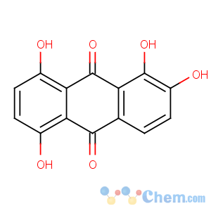 CAS No:81-61-8 1,2,5,8-tetrahydroxyanthracene-9,10-dione