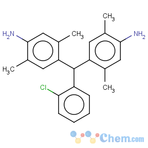 CAS No:81-71-0 Benzenamine,4,4'-[(2-chlorophenyl)methylene]bis[2,5-dimethyl-