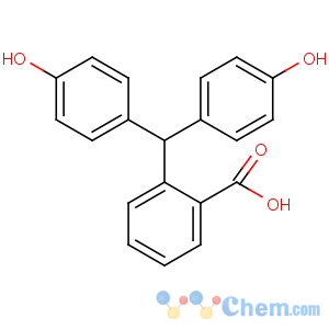 CAS No:81-90-3 2-[bis(4-hydroxyphenyl)methyl]benzoic acid