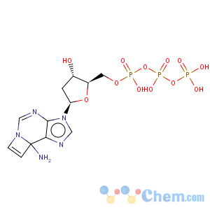 CAS No:81004-54-8 3H-Imidazo[2,1-i]purine,3-[2-deoxy-5-O-[hydroxy[[hydroxy(phosphonooxy)phosphinyl]oxy]phosphinyl]-b-D-erythro-pentofuranosyl]-