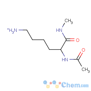 CAS No:81013-00-5 [(5S)-5-acetamido-6-(methylamino)-6-oxohexyl]azanium
