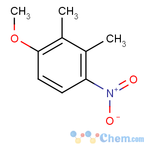 CAS No:81029-03-0 1-methoxy-2,3-dimethyl-4-nitrobenzene
