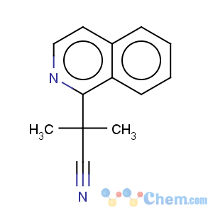 CAS No:81039-16-9 2-isoquinolin-1-yl-2-methylpropionitrile