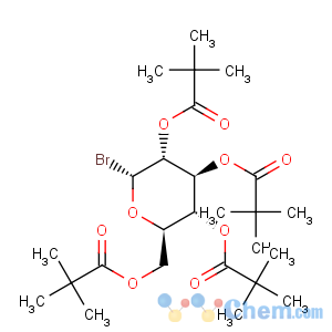 CAS No:81058-27-7 2,3,4,6-Tetra-O-pivaloyl-alpha-D-glucopyranosyl bromide