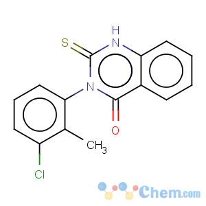 CAS No:81066-84-4 4(1H)-Quinazolinone,3-(3-chloro-2-methylphenyl)-2,3-dihydro-2-thioxo-