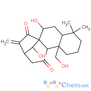 CAS No:81126-70-7 Kaur-16-ene-11,15-dione,7,14,20-trihydroxy-, (7a,14R)- (9CI)