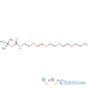 CAS No:811442-84-9 tert-butyl<br />N-[2-[2-[2-[2-(2-aminoethoxy)ethoxy]ethoxy]ethoxy]ethyl]carbamate