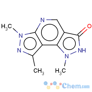 CAS No:81153-35-7 Dipyrazolo[3,4-b:3',4'-d]pyridin-3(2H)-one,1,6-dihydro-1,6,8-trimethyl-