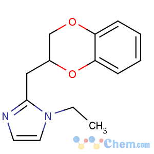 CAS No:81167-16-0 2-(2,3-dihydro-1,4-benzodioxin-3-ylmethyl)-1-ethylimidazole