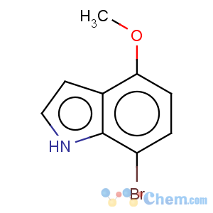 CAS No:81224-16-0 7-Bromo-4-methoxyindole