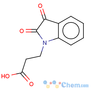 CAS No:81250-90-0 1H-Indole-1-propanoicacid, 2,3-dihydro-2,3-dioxo-